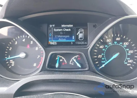 2014 Ford Escape Se из США, поврежденный, VIN 1FMCU0GX5EUE20935